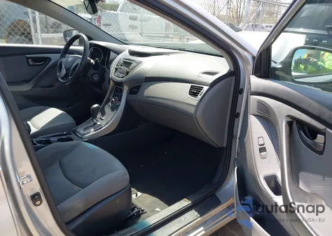 2013 Hyundai Elantra Gls z USA, uszkodzony, nr VIN KMHDH4AE0DU837188